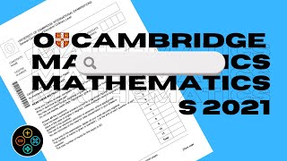 O Level Math D May June 2021 Paper 11 402411 [upl. by Kiefer612]