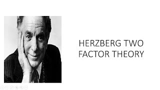 Motivation Herzberg Two Factor Theory [upl. by Somar]