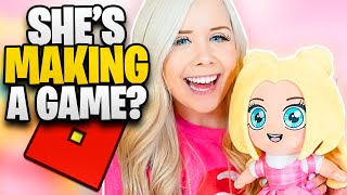 WOW Mackenzie Turner Roblox Has Her Own GAME 🥳 [upl. by Yknip161]