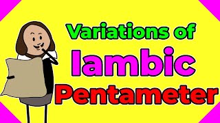 Variations of Iambic Pentameter Trochaic Inversions amp Feminine Endings [upl. by Budwig355]