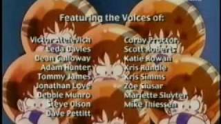 Dragon Ball UK Credits Including AB Groupes credits at the end [upl. by Nirat102]