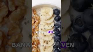 The Best Quick amp Easy Overnight Oats Recipe EVER shorts health [upl. by Elylrac]