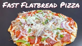 Fast amp Easy Flatbread Pizza [upl. by Gonroff794]