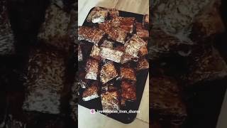 Brownie bites offer available contact 7339318344 browniebites browniemaking chocolatebrownies [upl. by Melmon]