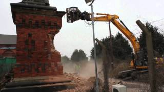 UDCS LTD  Chimney Demolition Lincoln 2012 [upl. by Pascasia]