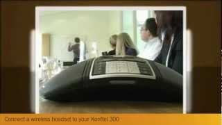 Connect a wireless headset to your Konftel 300 [upl. by Llertak]