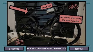 Giant Revolt Advanced 2 Review After 9 months using the Bike [upl. by Austen22]