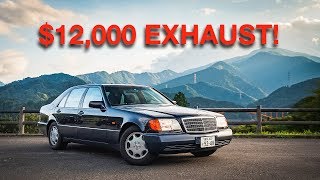 I MADE MY CHEAP MERCEDES SOUND LIKE A F1 RACECAR INSANE 12000 EXHAUST [upl. by Ulberto602]