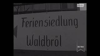 Historischer TV Beitrag von 1962 über Waldbröl im Oberbergischen Kreis [upl. by Lachus888]