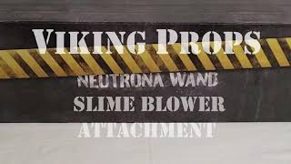 Viking Props Slime Blower Attachment for the Ghostbusters Plasma Series Spengler’s Neutrona Wand [upl. by Starks636]