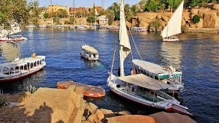 Egipto turismo Río Nilo Asuán  Egypt tourism Nile River Aswan  Cruise crucero travel viajes [upl. by Syah]