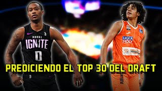 Prediciendo los primeros 30 picks del draft NBA 2024  BASKET 365 [upl. by Dobb]