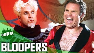 WILL FERRELL  Hilarious and Epic Bloopers Gags and Outtakes Compilation [upl. by Papagena]