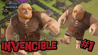 Subiendo Copas con Defensas  Invencible 1  Descubriendo Clash of Clans [upl. by Mattah884]