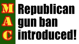 Republican Turncoats Introduce AntiGun Law [upl. by Chemaram]