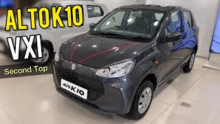 2023 Alto K10 VXI Model Review 🔥 Price Features amp All Details [upl. by Stichter]