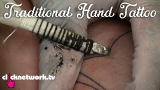 Traditional Hand Tattoo  Skin Art EP5 [upl. by Peltz57]