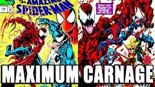 MAXIMUM CARNAGE │ Comic History Episode 100 [upl. by Eirolav]