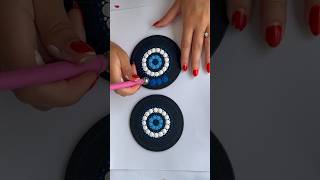 Olho grego 🧿 em Pontilhismo evileye olhogrego diycraft [upl. by Leugimsiul]