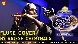 Minungum  FIlm Oppam  4 Musics  Flute Cover by Rajesh Cherthala [upl. by Rutherfurd]