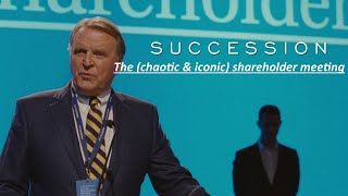 successions shareholder meeting but only the chaotic parts [upl. by Aihcropal597]