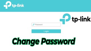 How to Change TPLink password WiFi [upl. by Kirstyn]