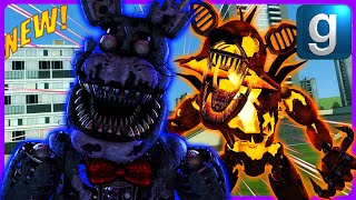 Gmod FNAF  Review  Brand New Geos Junkyard Pill Pack Part 2 [upl. by Rutter]