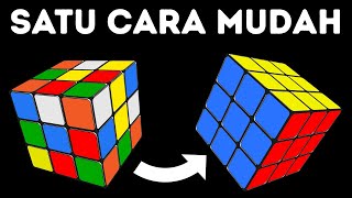 Cara Menyelesaikan Kubus Rubik 3x3 dengan Cepat  Tutorial Termudah [upl. by Hertberg]