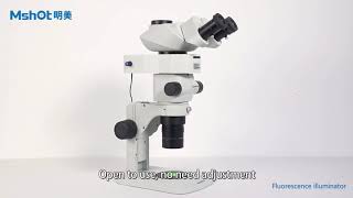 MSHOT LED Fluorescence Illuminator  Entry level fluorescence microscope solution [upl. by Ringsmuth]