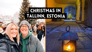 TALLINN CHRISTMAS MARKETS  Christmas in Tallinn Estonia [upl. by Crockett]