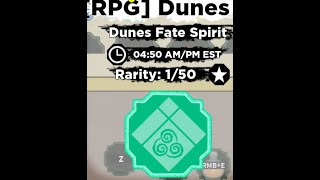 Dunes Fate Spirit spawn Location  Shindo Life [upl. by Etnoval]