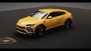 UE4 Configurator  Lamborghini URUS [upl. by Yriek]