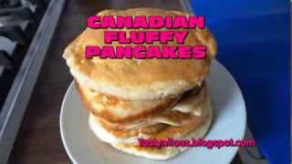 Canadian Fluffy Pancakes [upl. by Arahat249]