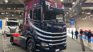 New Scania S 660 V8 2024 50Years Aniversary Reveal at Transpotec Logitec 2024 Fiera Rho [upl. by Ferdie]