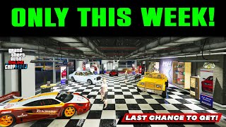 RARE CARS TO BUY IN GTA 5 Online this Week Only This Week 10 [upl. by Eidoc]