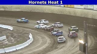 Skagit Speedway 2023 Summer Nationals Night 1 Hornets Heat Races 1 and 2 [upl. by Meunier877]