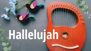 Hallelujah  Leonard Cohen  LYRE Harp Cover amp Tutorial [upl. by Tana]