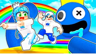 ESCAPE RAINBOW FRIENDS OBBY  ROBLOX GAME [upl. by Iana515]