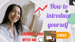 INTRODUCE YOURSELF IN INTERVIEW Best 3 EFFECTIVE🔑Tips For EXTRAORDINARY INTRODUCTION Your Channel [upl. by Ybba]