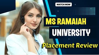 MS Ramaiah University of Applied Sciences BangalorePgcet 2024MSRUASMS Ramaiah mba CollegeMSRIT [upl. by Arlena]