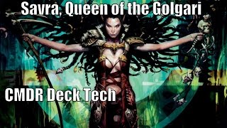 Shauns Savra Queen of the Golgari CMDR Deck EDH  Commander  Magic the Gathering [upl. by Enial940]