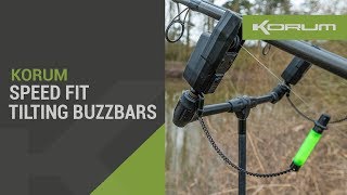 Korum Speedfit Tilting Buzzbars  Coming Soon [upl. by Zilla699]