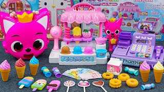 90 Minutes with Ice Cream Shop Play Set Unboxing Satisfying Cash Register ASMR 💞 Lana Unboxing Toy [upl. by Seumas274]