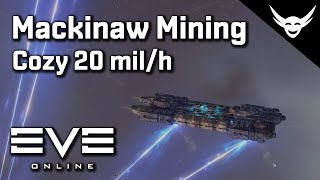 EVE Online  Mackinaw Mining 20milh high sec [upl. by Leonerd]