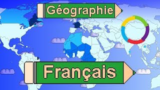 La langue française dans le monde Dans quels pays parleton français [upl. by Cranford46]