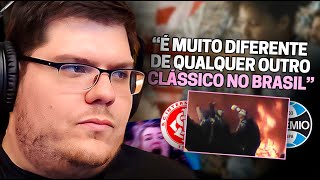 CASIMIRO REAGE É POR ISSO QUE ATÉ FOGO JÁ BOTARAM DURANTE O GRENAL  Cortes do Casimito [upl. by Urba350]