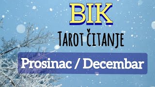 BIK  Tarot Čitanje za 12 MJESEC  PROSINAC  DECEMBAR 🔆♉ [upl. by Gem]