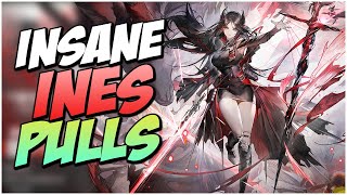 INES LOVES ME INSANE INES PULL WILL BLOW YOUR MIND  Pulling for Ines 【Arknights】 [upl. by Mazlack938]