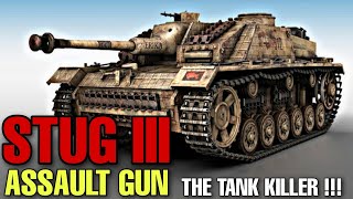 StuG III  The German Assault Gun That Killed The Most Enemy Tanks In WW2 [upl. by Narol]