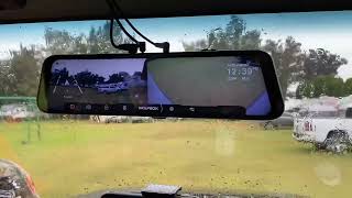 WOLFBOX G840S 4K Mirror Dash Cam Backup Camera for Cars amp Trucks Review [upl. by Lazar]